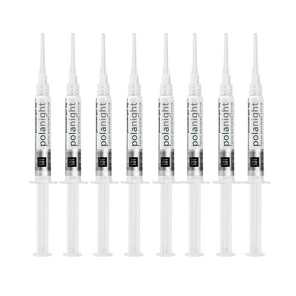 Pola Night Teeth Whitening Gel 22%, 8 Syringes, 1.3g