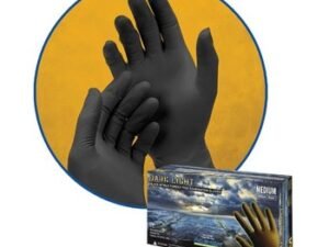 Dark Light Acrylo Nitrile 9 Mil Mechanic Gloves Medium - DLG675, 1 Box Of 100