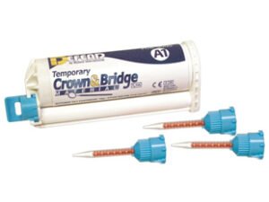 Temporary Crown And Bridge Material With 10 Mixing Tips Shade A2