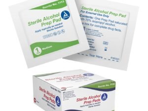 Dynarex Alcohol Prep Pads (Swabs) Sterile, Medium 200 Each