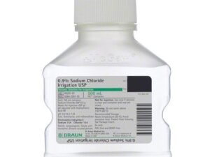 500 mL Normal Saline USP Solution Sodium Chloride 0.9% Solution Bottle-Pack Of 2