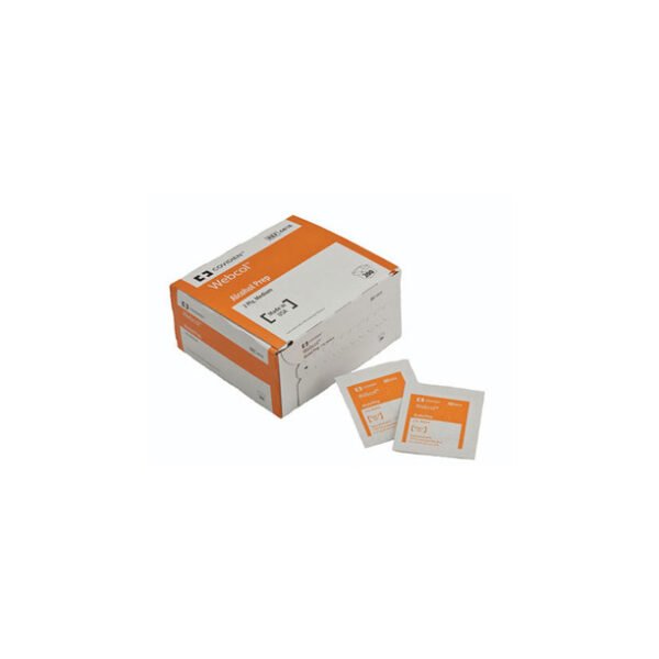 Webcol Alcohol Prep Pad Sterile 200 Per Box