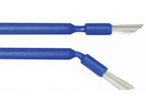 100 Pieces Blue Disposable Bendable Tapered Applicator Brush 100 Pieces