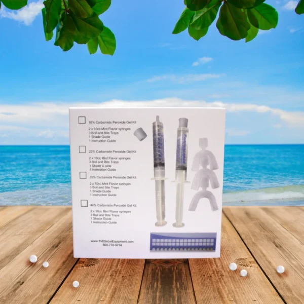 Pearlescence Teeth Whitening System 35% Carbamide Peroxide Gel Kit 4 X 3cc Gels - Image 2