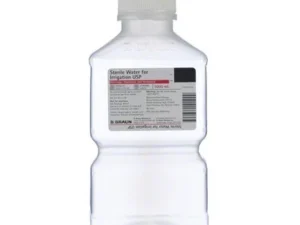 Pack of 1, Sterile Water, 1000ml