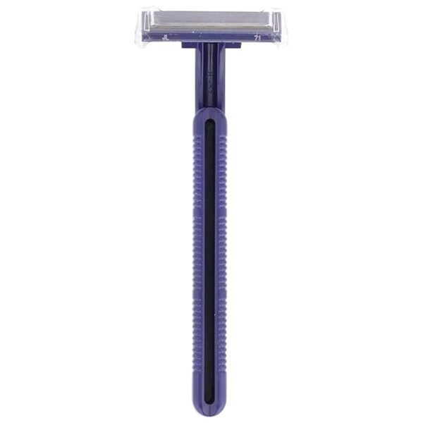 Disposable Razors [50 Count] – Twin Blade Bulk Shaving Razors for Men & Women, Stainless Steel, Blue, Single-Use for Medical Clinics, Tattoo, Travel, Camping & Salon Care - Image 4