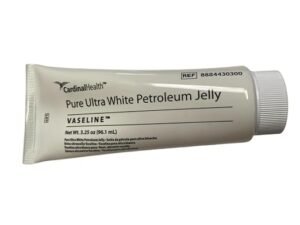 Vaseline Pure Ultra White Petroleum Jelly Ointment, Kendall, 2-pack, 3.25 oz. each