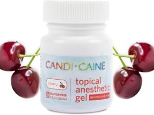Dynamic Dental Candi Caine, Topical Anesthetic Gel, 1 oz, Cherry Flavor