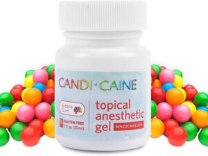 Dynamic Dental Candi Caine, Topical Anesthetic Gel, 1 oz, Bubble Gum Flavor