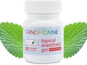 Dynamic Dental Candi Caine, Topical Anesthetic Gel, 1 oz, Mint Flavor