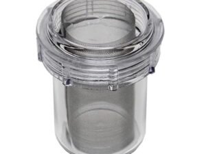 Disposable Canisters - # DC8-2350 - 8 Pcs/Box - (3.5in W x 4in H)- Finer Mesh Screen- [ Evac-u-Trap Disposable Evacuation Traps ] 001-DC8-2350 Denmed Wholesale