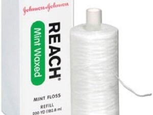 Johnson & Johnson 2733 Reach Mint Floss, Waxed Refill Spool, 200 yd.