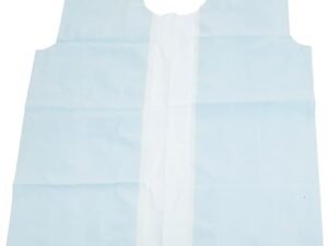 TIDI Products ALP 813 Avalon Papers Standard Exam Gown, Tissue/Poly/Tissue, Blue (Pack of 50)