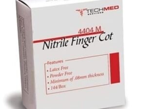 Tech Med 4404L Tech-Med Nitrile Finger Cots, Large (Pack of 144)