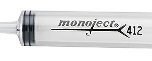 3072331PK12 Curved Tip Syringe, 0.5" Height, 0.5" Wide, 4" Length, 12 cu. in. (Pack of 12)