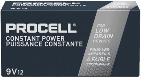 ProCell 12 Alkaline Batteries, 9V, 12/Box - Image 2
