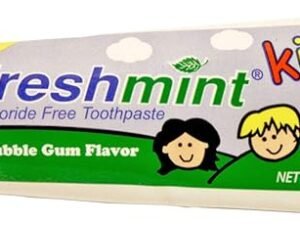 Freshmint® 0.85 oz. Kids Fluoride-Free Toothpaste bubble gum flavor