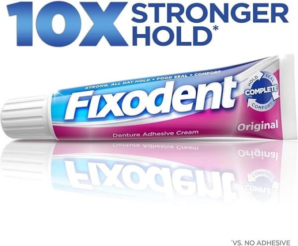 Fixodent Denture Adhesive Cream Original 0.75 oz (Pack of 3) - Image 5