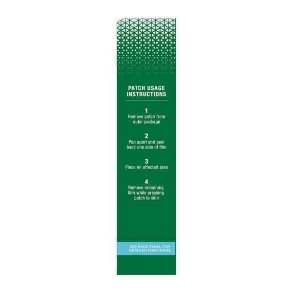 Biofreeze Large Pain Relief Patches, Menthol Pain Patches for Lower Back, Neck, Knee, & Shoulder, Comfortable & Flexible Fabric Stays in Place, FSA Eligible, 5 ct - Image 10