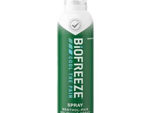 Biofreeze Pain Relief Spray, Arthritis Pain Reliever, Knee & Lower Back Pain Relief, Sore Muscle Relief, Neck Pain Relief, Pharmacist Recommended, FSA Eligible, 4 FL OZ Biofreeze Menthol Spray