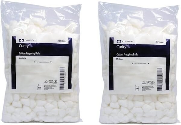 Kendall/Covidien Prepping Cotton Ball, 1000 Count