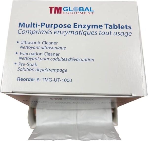 64 Tablets Ultrasonic Enzymatic Tablets 3 in 1, Ultrasonic Cleaner, Evacuation Cleaner, Tools Pre-Soak enzyme Tablets - Image 6