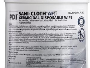 PDI PYP13872 - Sani-Cloth AF3 Germicidal Disposable Wipes, Large
