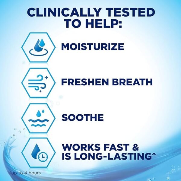 Biotene Oral Balance Moisturizing Gel, Alcohol Free Gel and Dry Mouth Gel, Flavor Free, 1.5 Oz - Image 5