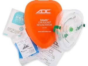ADC 4053 Adsafe CPR Mask Pocket Resuscitator 1 Kit with Replaceable Valve