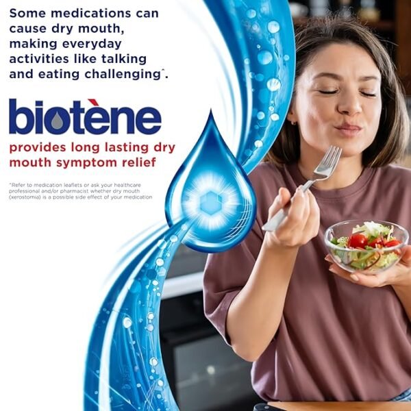 Biotene Oral Balance Moisturizing Gel, Alcohol Free Gel and Dry Mouth Gel, Flavor Free, 1.5 Oz - Image 4