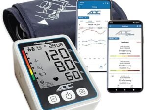 Advantage Connect Wide Range Arm Home Automatic Digital Blood Pressure Monitor 1-Tube Blue 1 Each