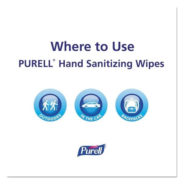 Premoistened Sanitizing Hand Wipes, Towelettes Individually Wrapped, 100/box - Image 4
