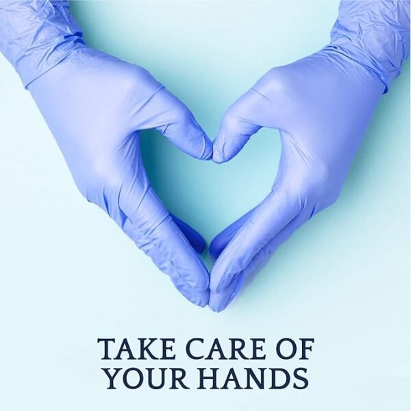 The Essentials Disposable Nitrile Gloves, Powder Free, Single Use Non-Sterile Protective Gloves for Various Uses Small- 300 Count - Image 5