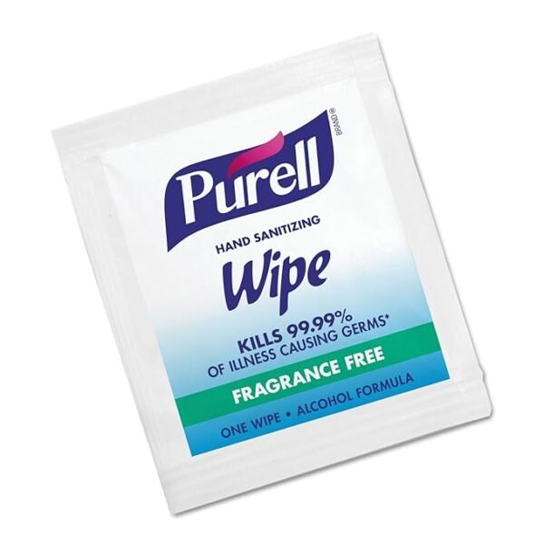 Premoistened Sanitizing Hand Wipes, Towelettes Individually Wrapped, 100/box