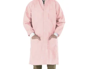 Medicom 8108-A Safewear Protective Apparel High Performance Lab Coat, Pretty Pink, Small (Pack of 12)