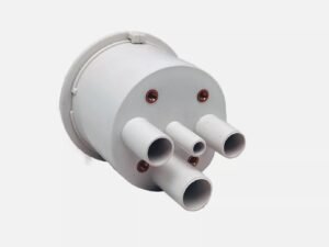 Type A Vacuum Canister Bottom Port Beige 2-1/8" 1Pcs/Bag